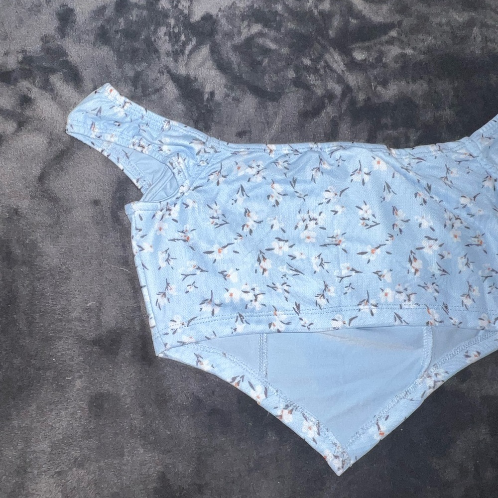 Princess Polly Jackson Top in Blue Floral Size 4 New with tag - Picture 11 of 14